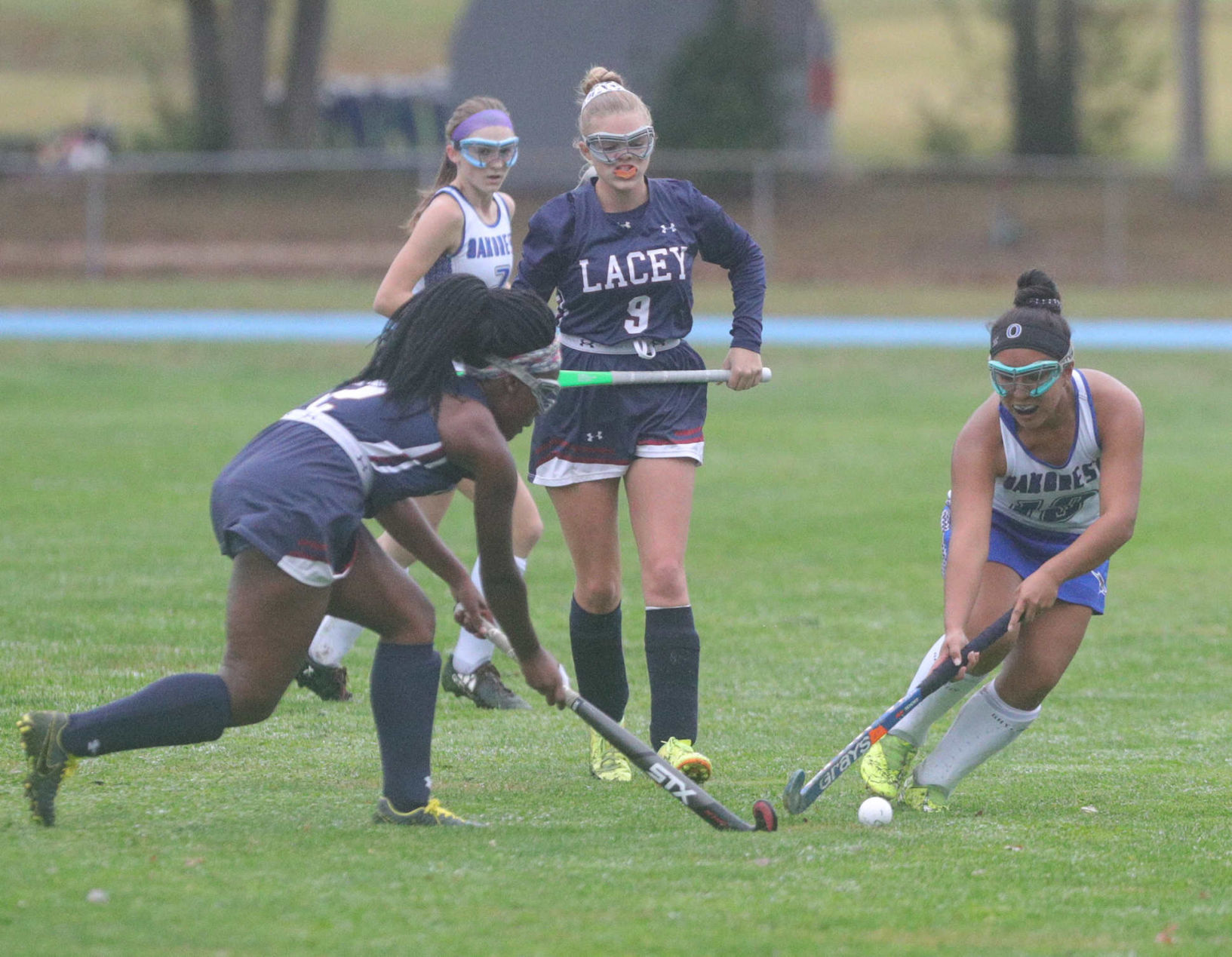 Lacey vs Oakcrest Field Hockey game